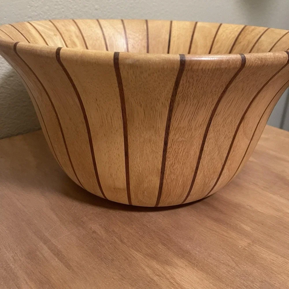VTG Dansk Quistgaard Staved Tulip Bowl 13